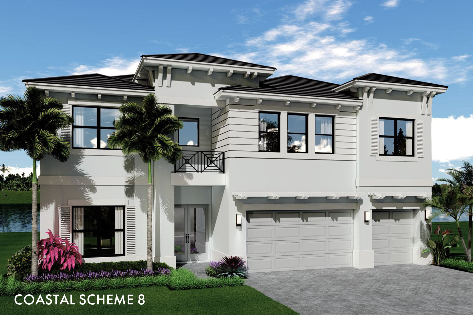 2 Story Coastal Scheme #8